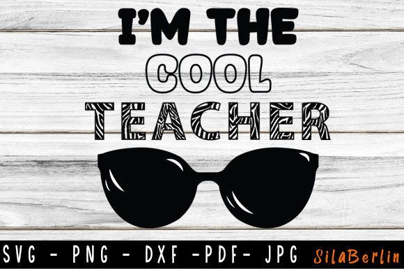 Cool Teacher SVG Graphics for Crafts