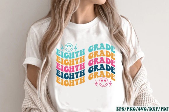 Eighth Grade Retro SVG: Graphics and Crafts with a Nostalgic Edge