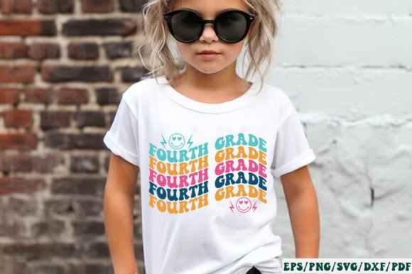 Fourth Grade Retro SVG: Graphics and Crafts with a Nostalgic Vibe