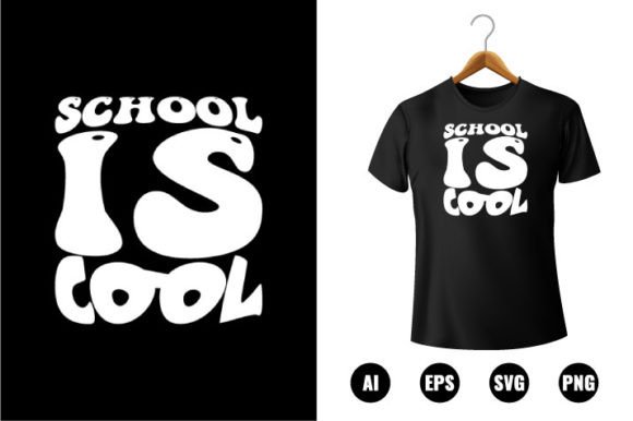 School is Cool Graphics for T-Shirt Designs