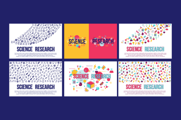 Science Banners Set: Graphics for Smart Branding
