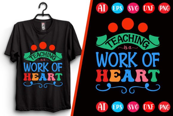 Teaching is a Work of Heart Graphics