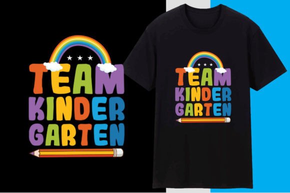 Team Kindergarten T Shirt School Design